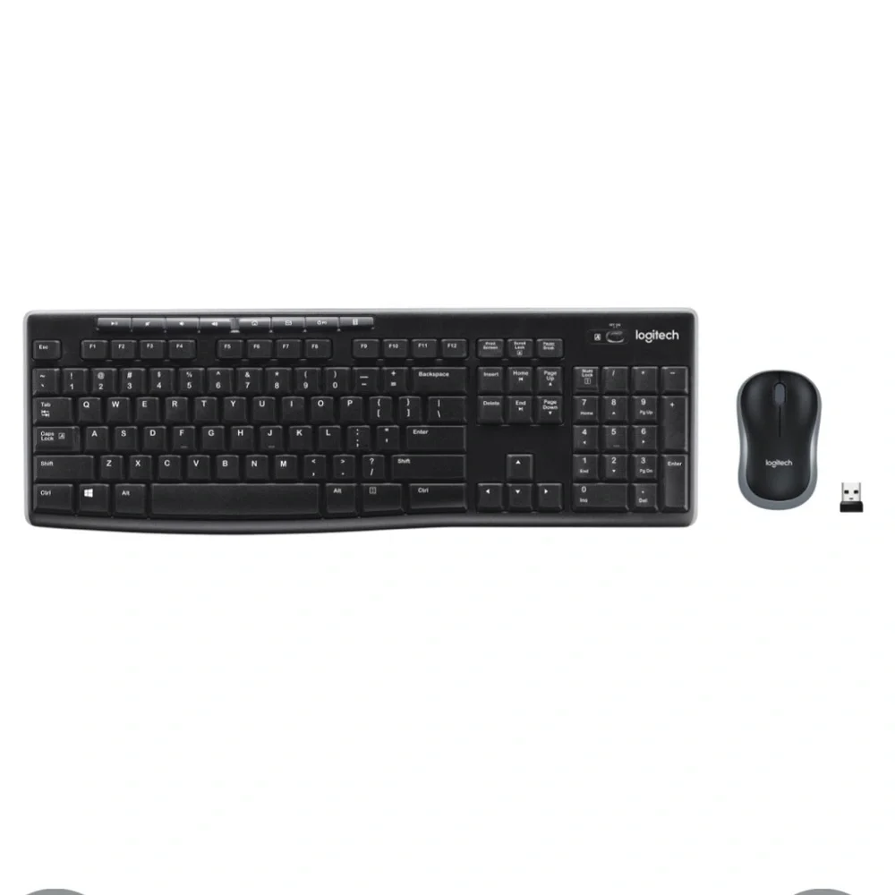 MK270 Wireless Keyboard with Mouse Combo